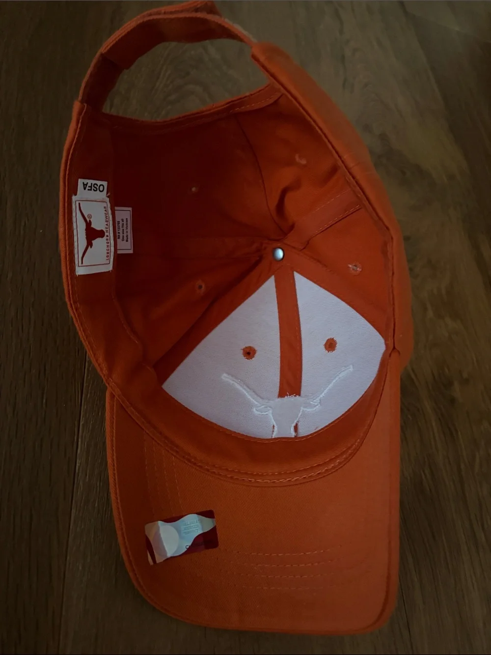 Texas Longhorn Orange Baseball Cap